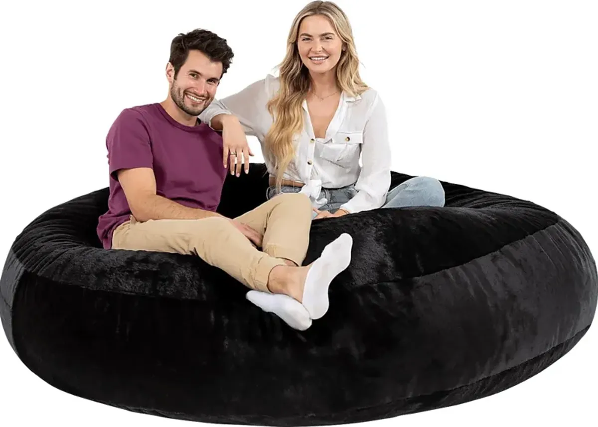 Kids Amnons Black Bean Bag Chair