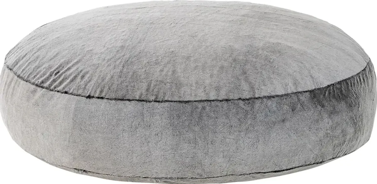 Kids Amnons Gray Bean Bag Chair