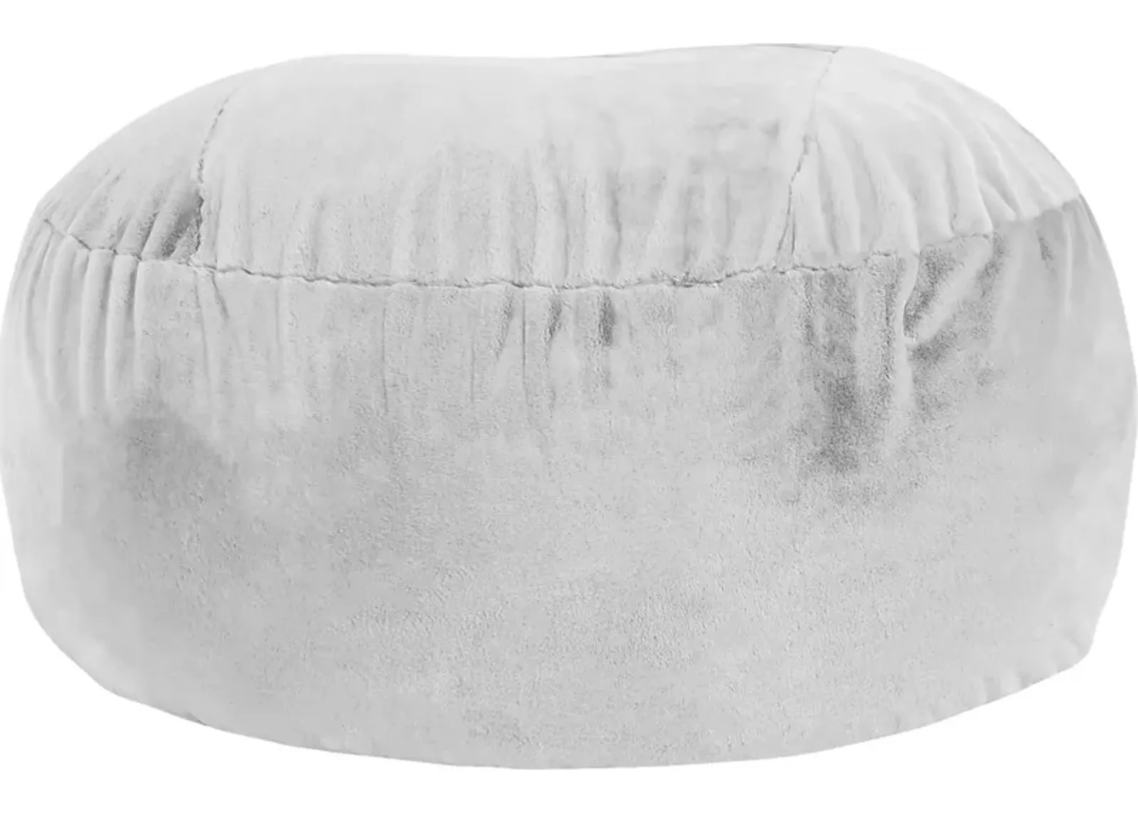 Kids Aniline II White Bean Bag Chair