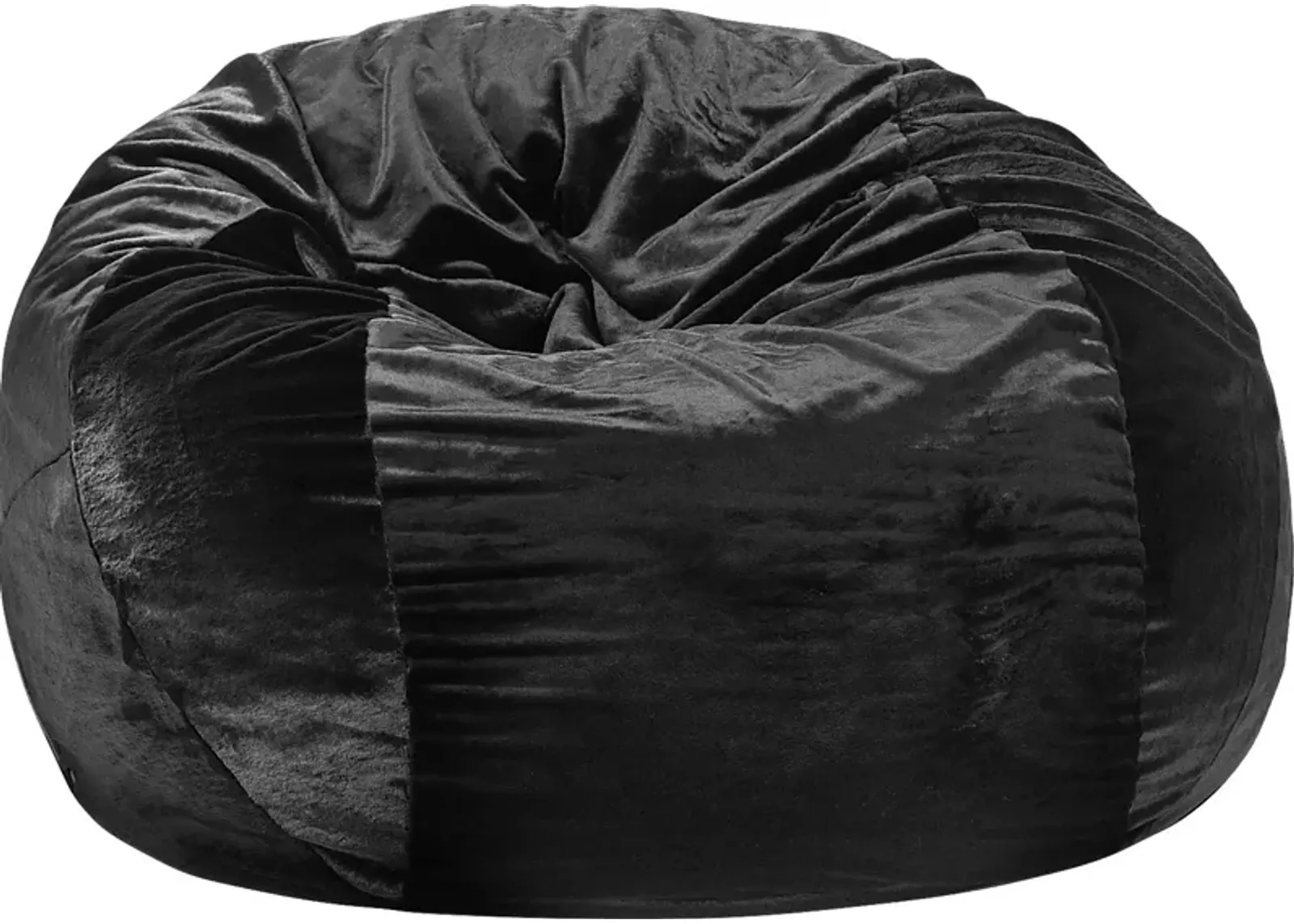 Kids Aniline II Black Bean Bag Chair