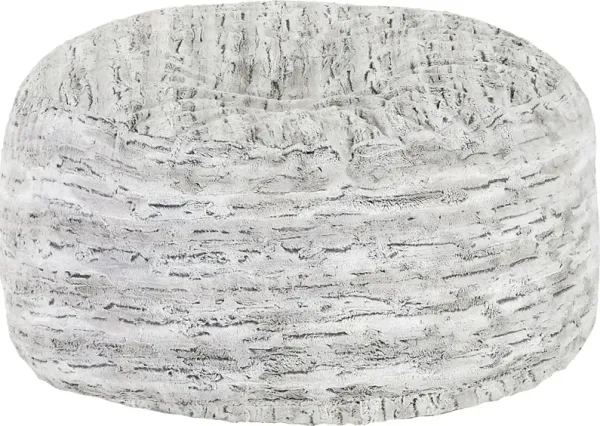 Kids Aull Light Gray Bean Bag Chair