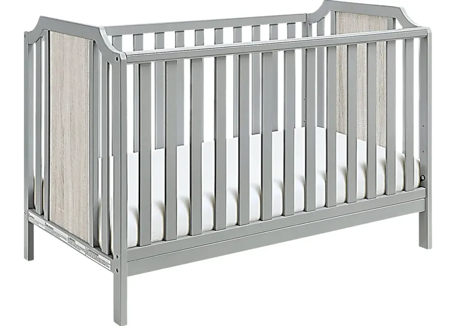 Kids Cheno Gray Crib