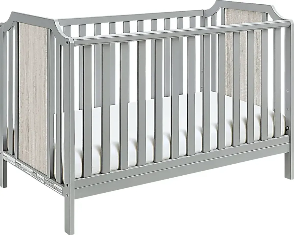 Kids Cheno Gray Crib