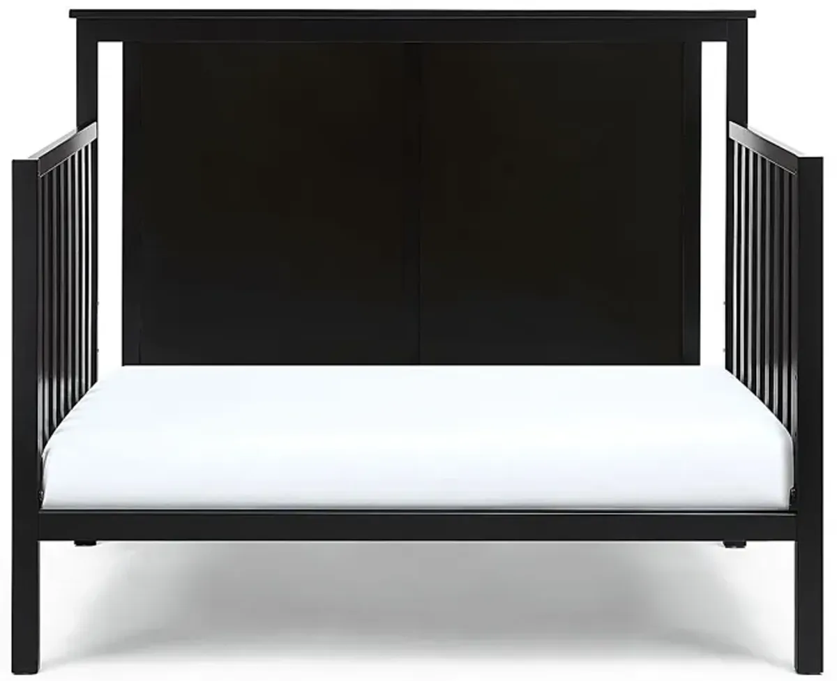 Kids Crownspoint Black Convertible Crib