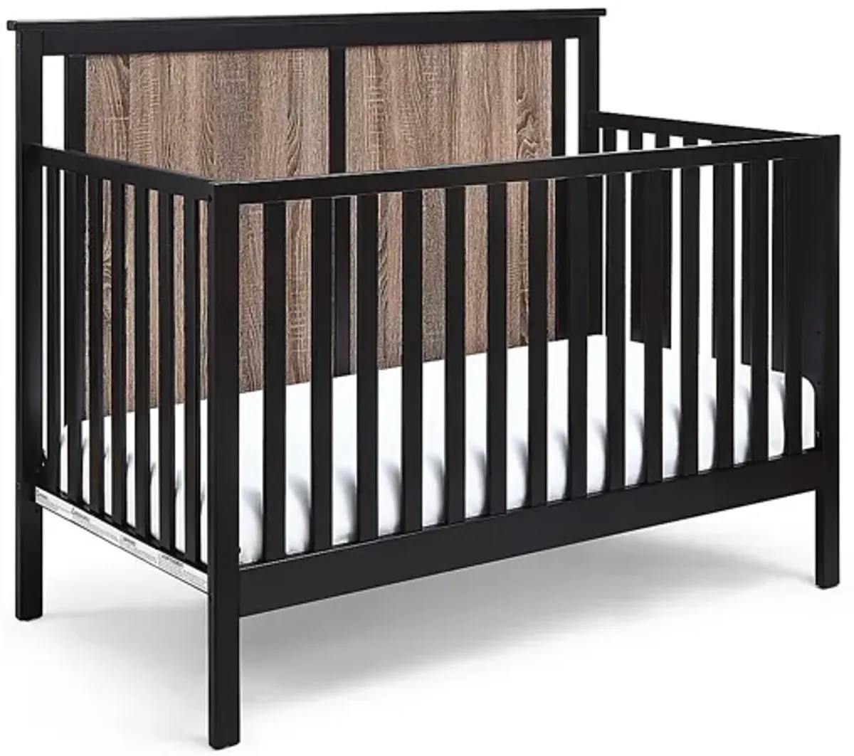 Kids Crownspoint Black Convertible Crib