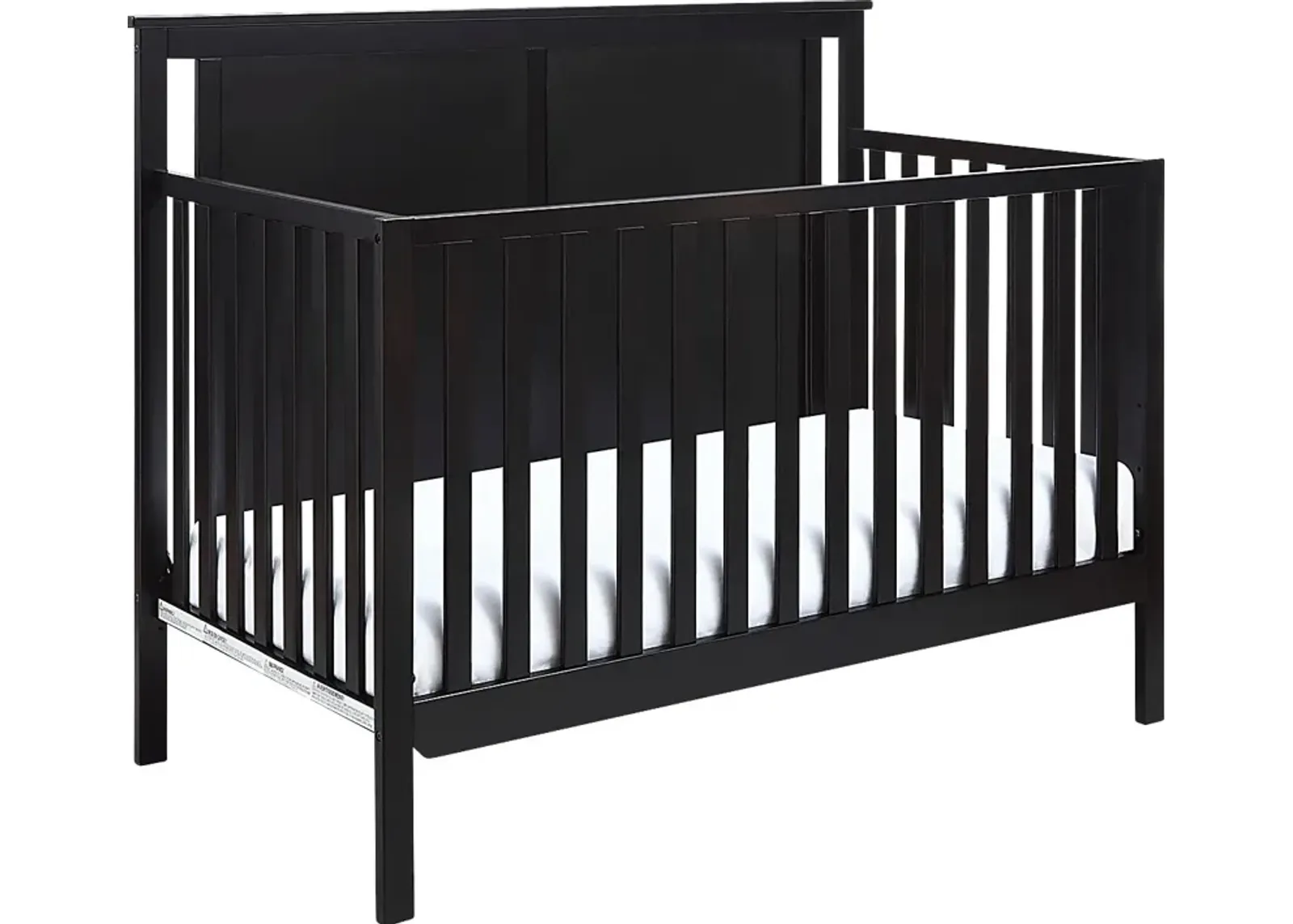 Kids Crownspoint Black Convertible Crib