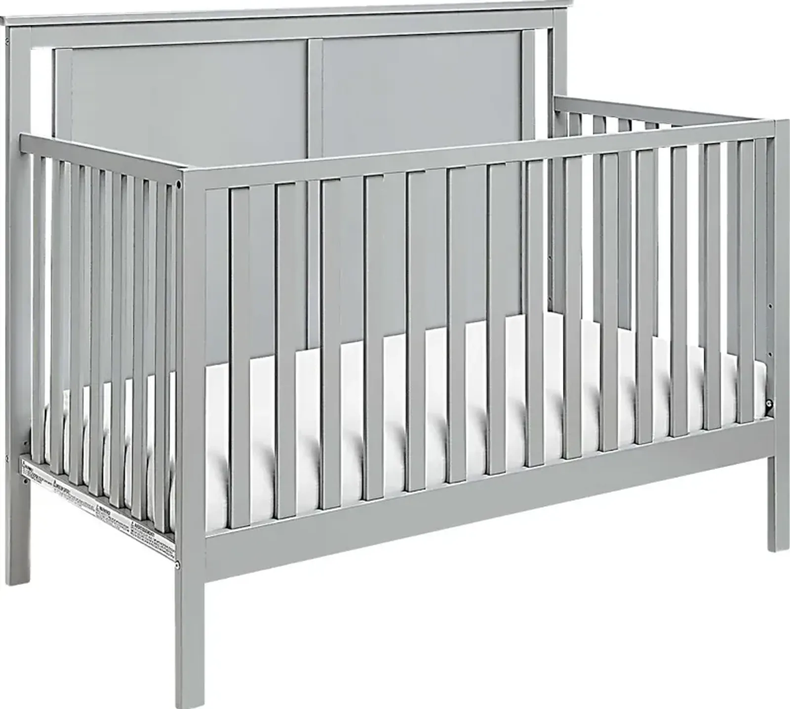 Kids Crownspoint Gray Convertible Crib