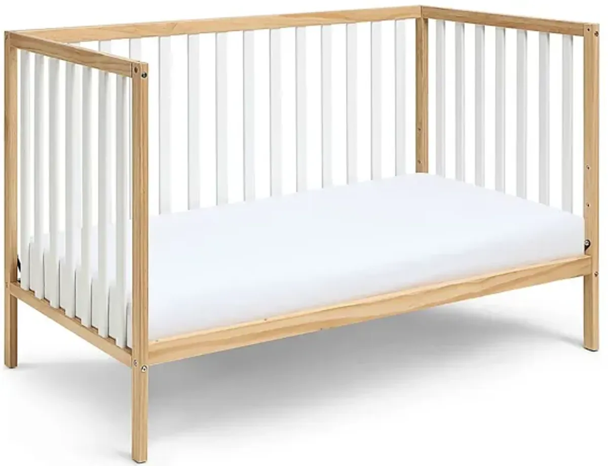 Kids Canticle Natural/White Crib