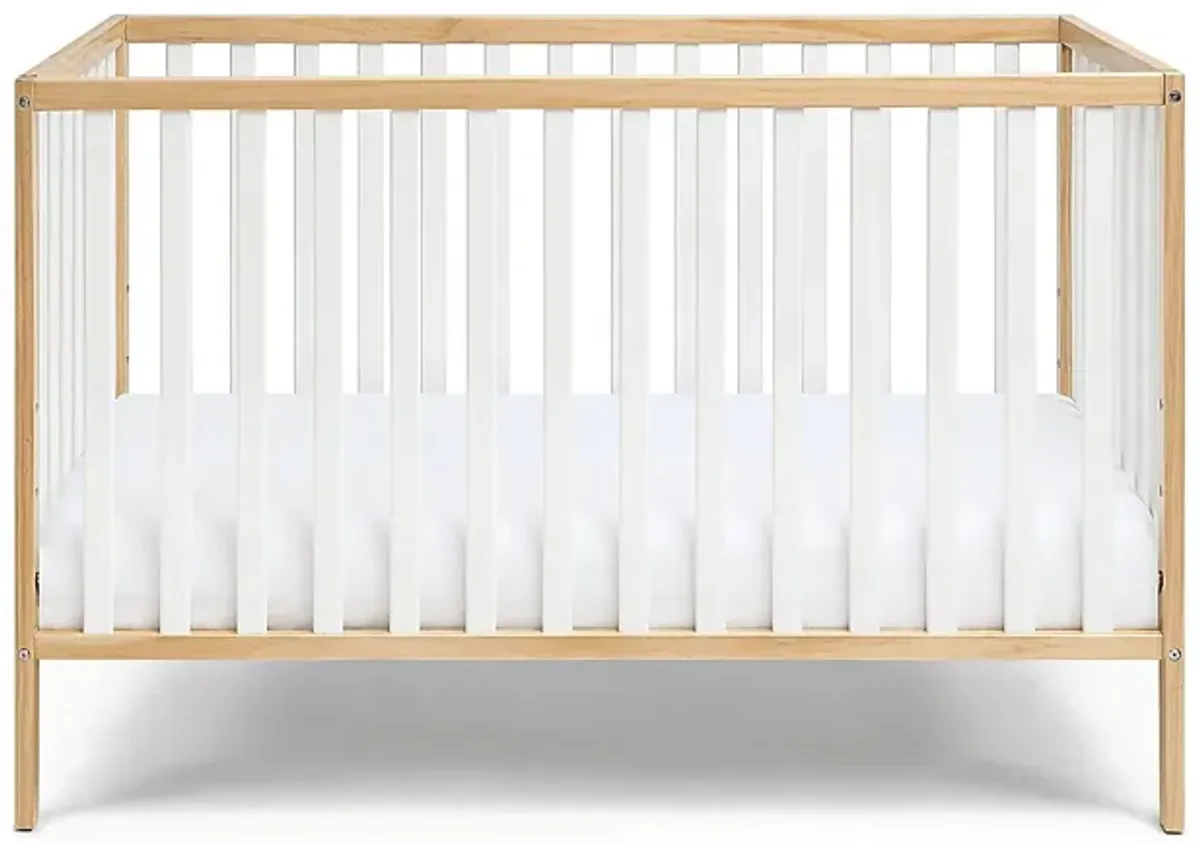 Kids Canticle Natural/White Crib