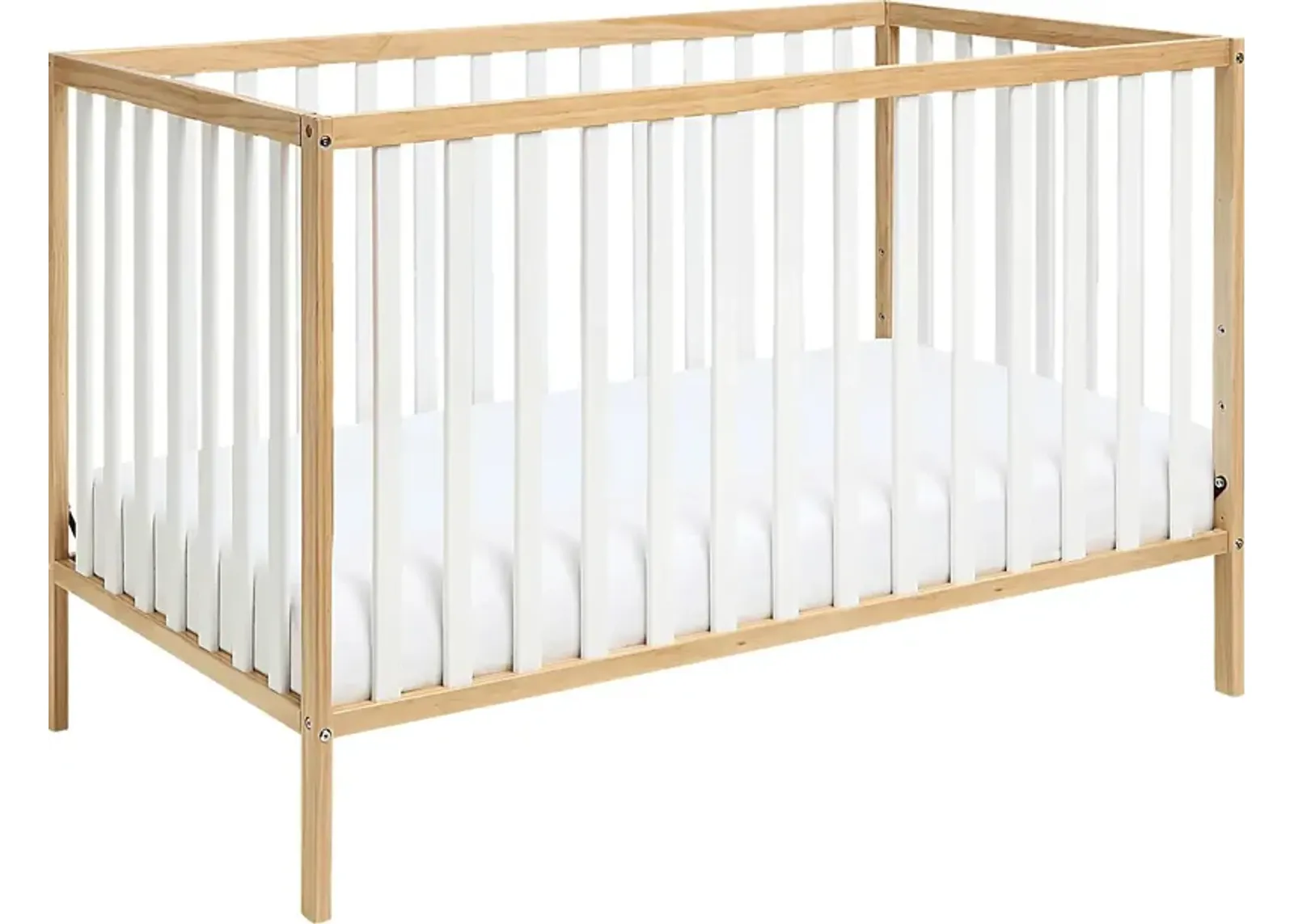 Kids Canticle Natural/White Crib