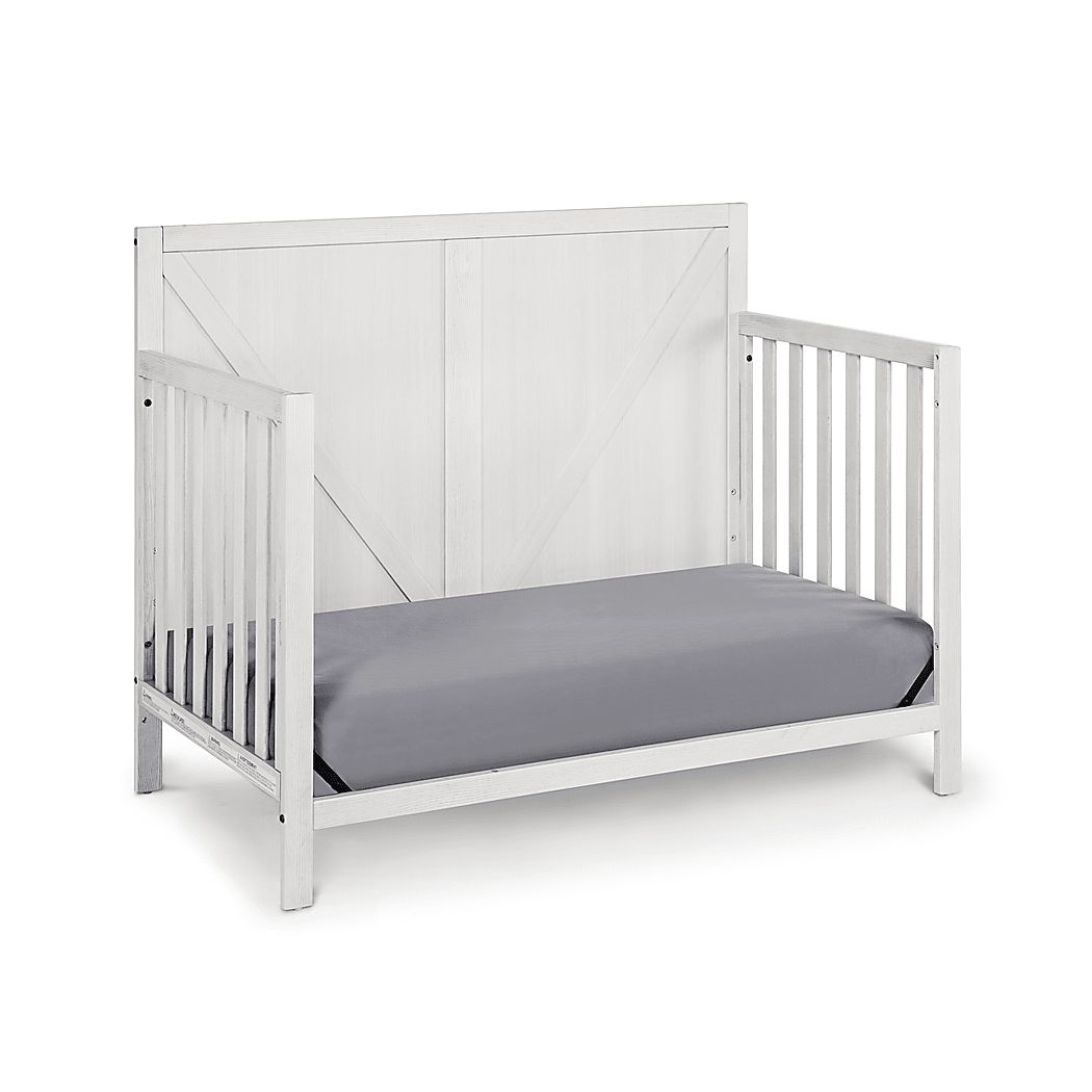 Boysenberry Gray Crib