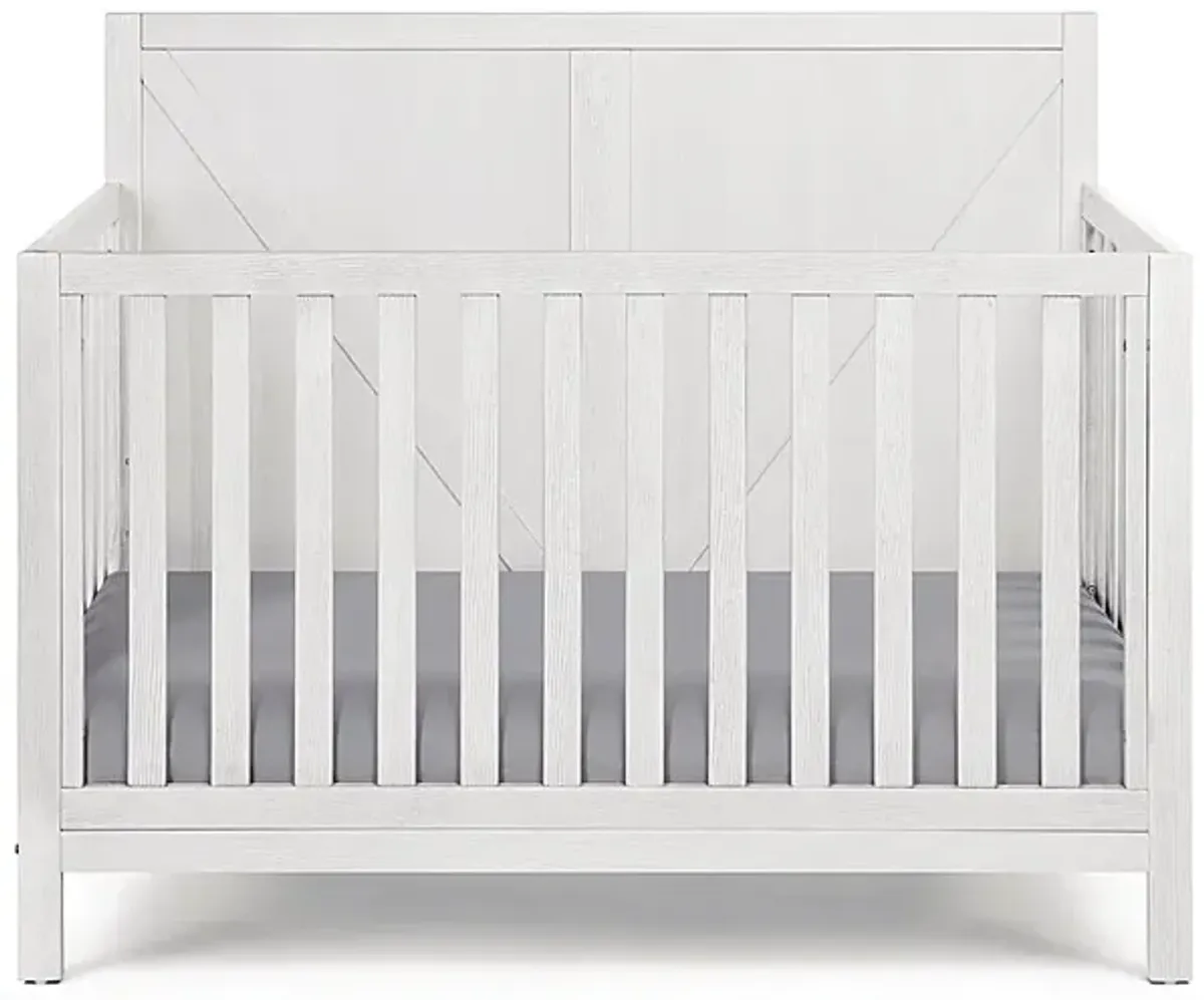 Kids Boysenberry Gray Crib