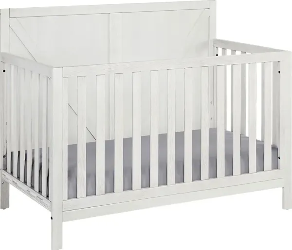 Kids Boysenberry Gray Crib