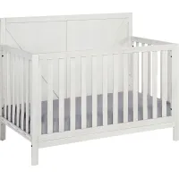 Boysenberry Gray Crib