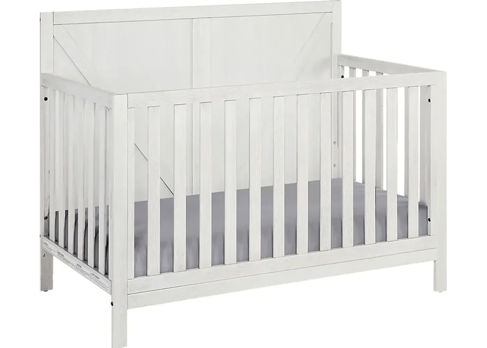 Kids Boysenberry Gray Crib