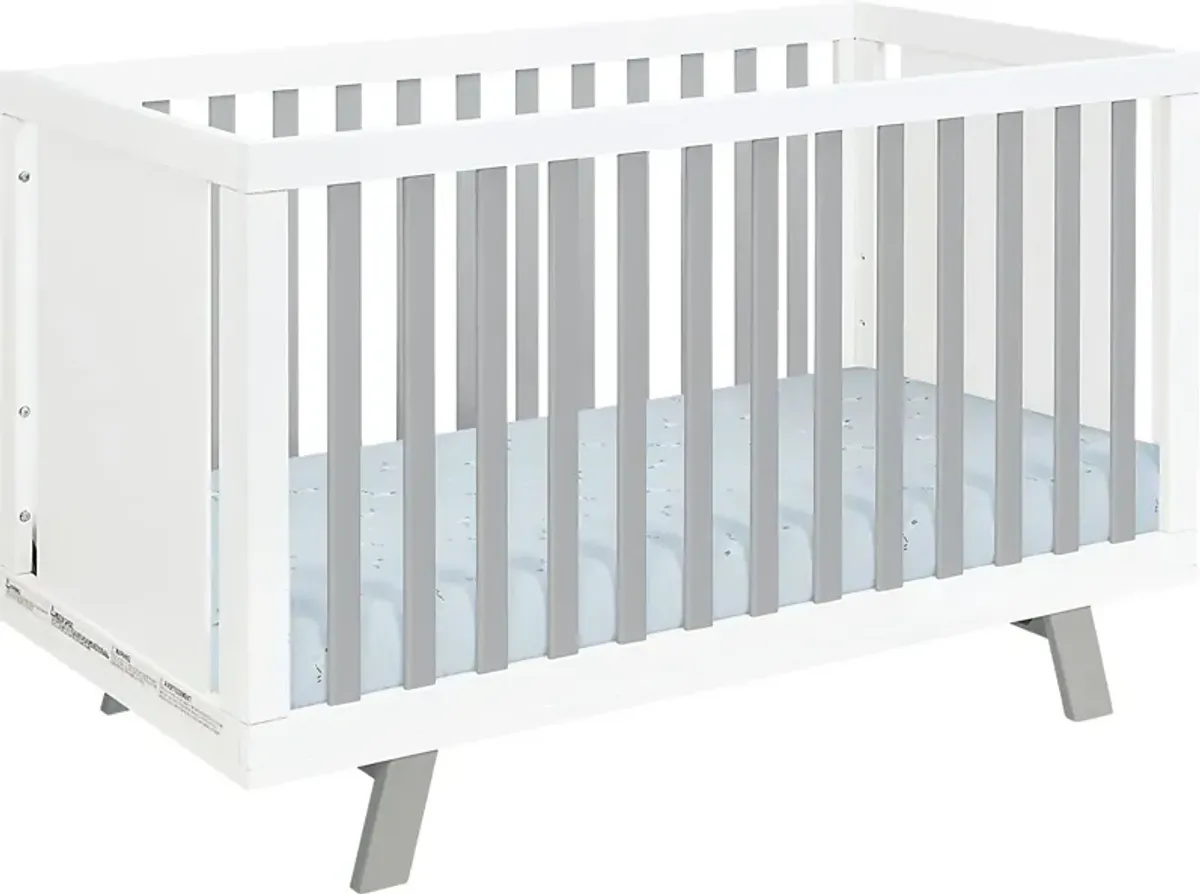 Delavan White Crib