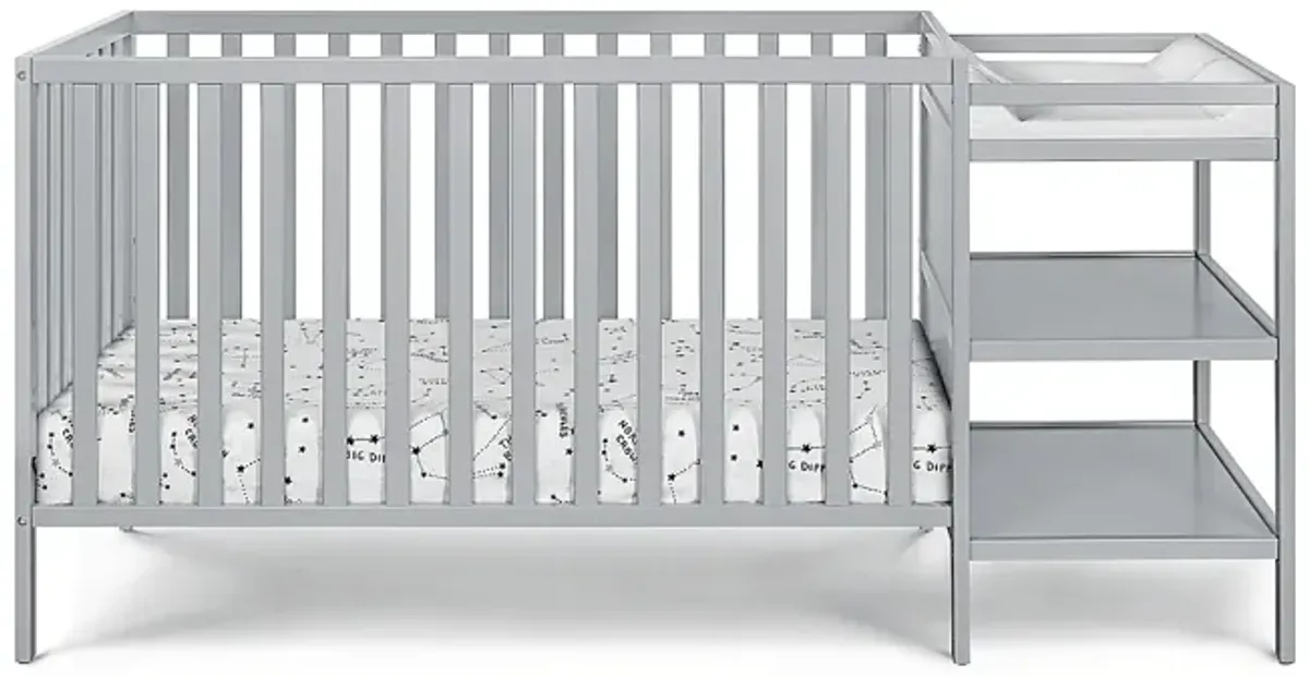 Kids Brittinger Gray Crib Combo