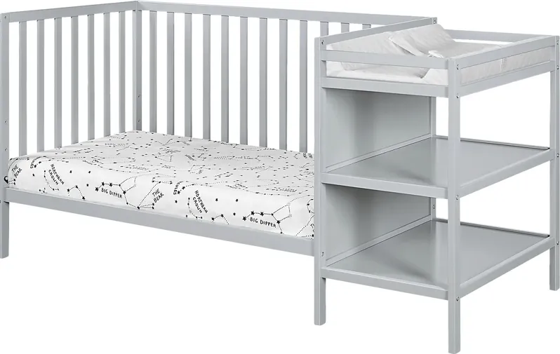 Brittinger Gray Crib Combo