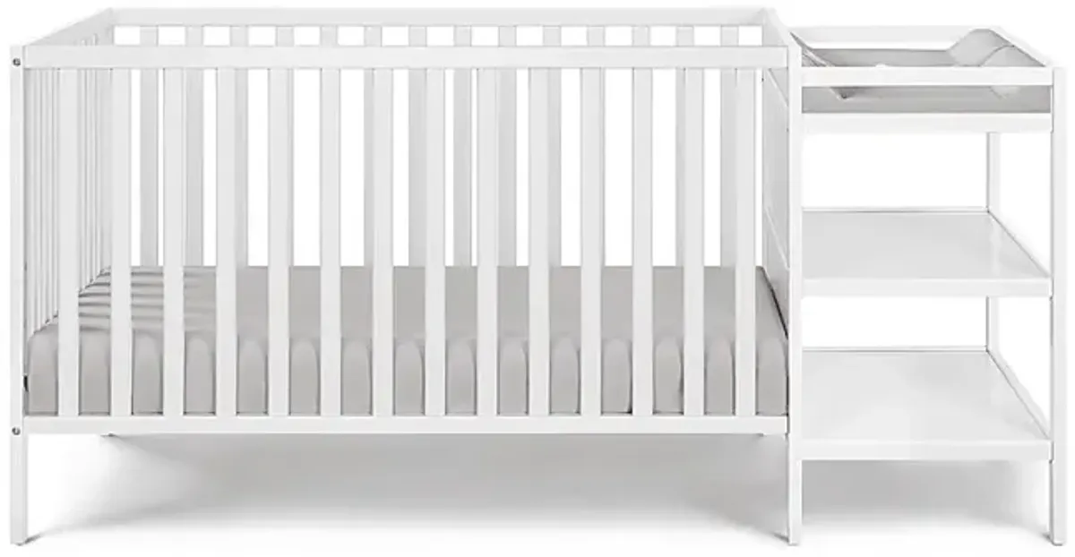 Kids Brittinger White Crib Combo