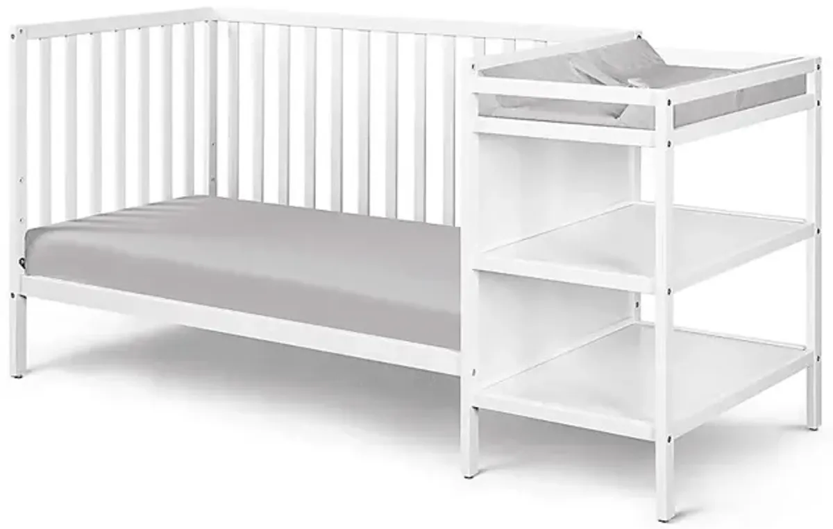 Kids Brittinger White Crib Combo