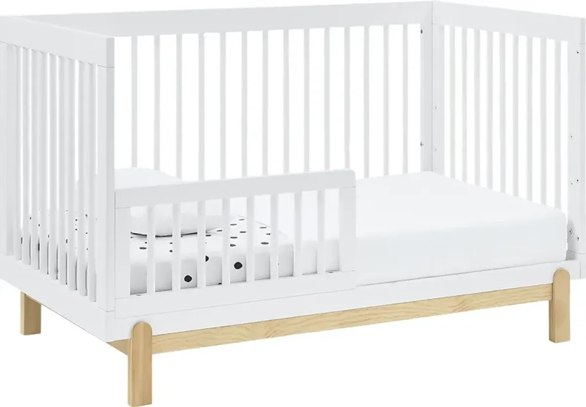 Kids Aadi White Convertible Crib