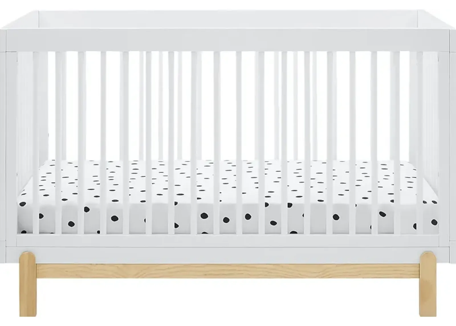 Kids Aadi White Convertible Crib