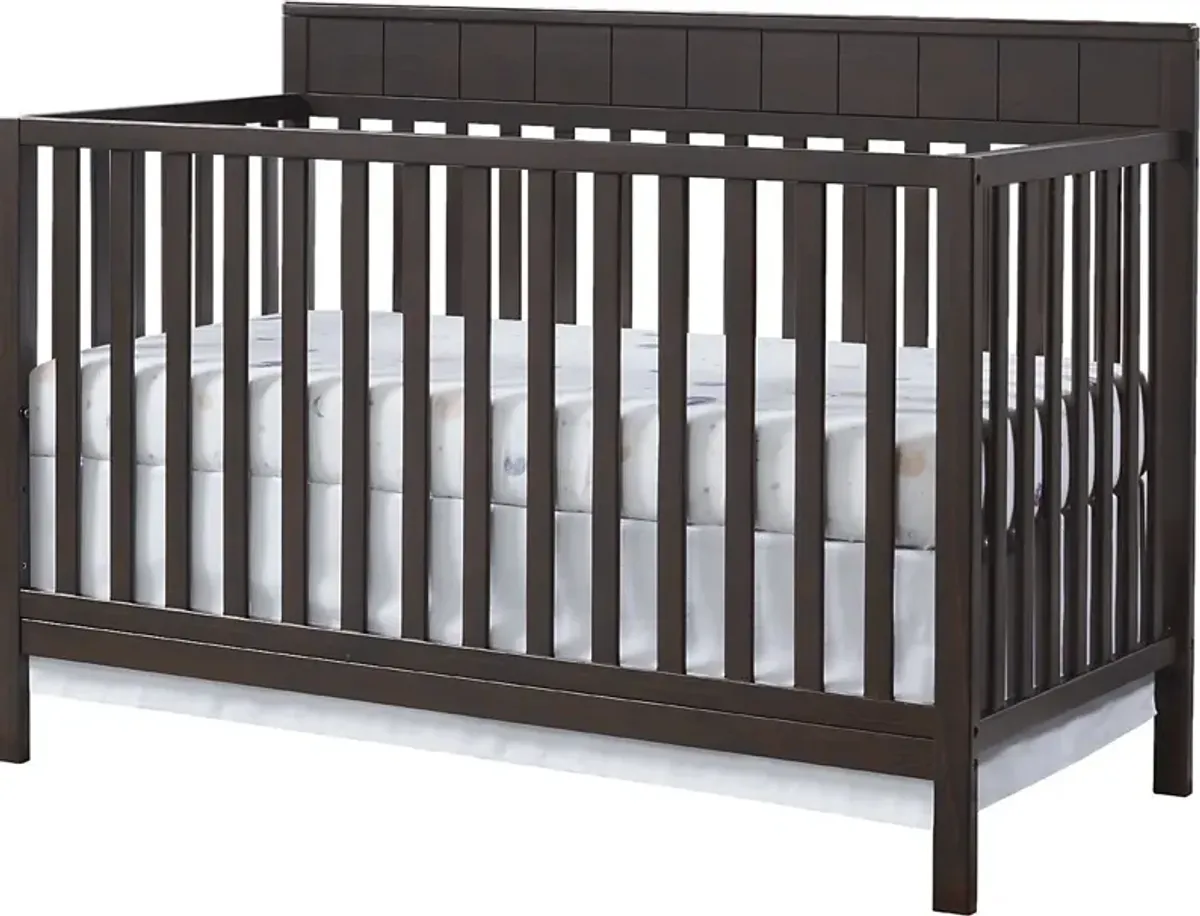 Satine Espresso Convertible Crib