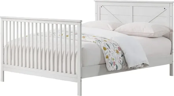 Sulon White Convertible Crib
