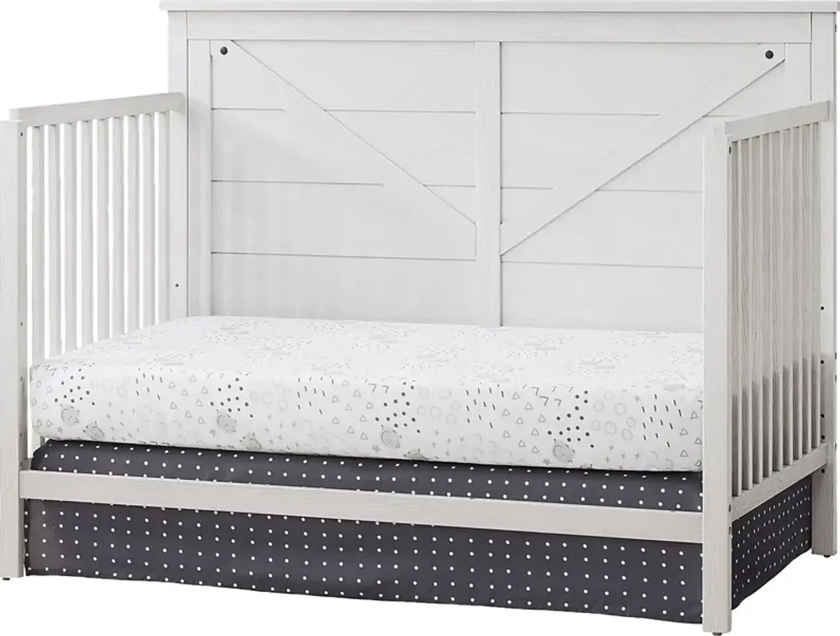 Sulon White Convertible Crib