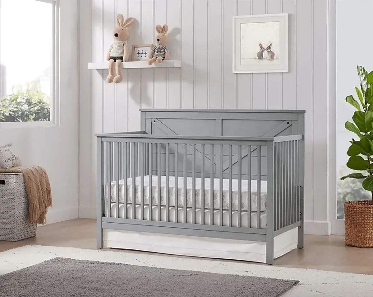 Sulon Gray Convertible Crib