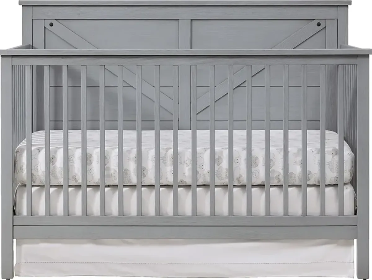 Sulon Gray Convertible Crib