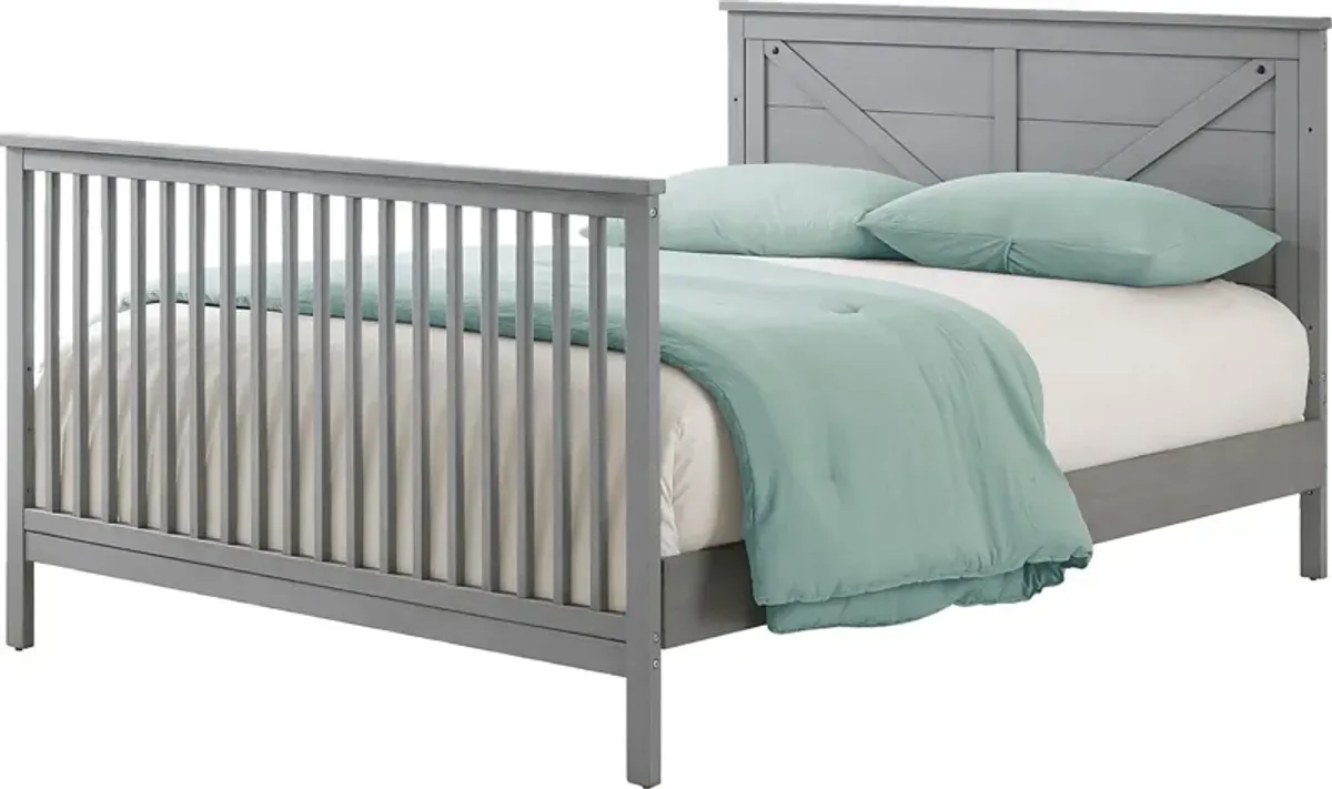 Sulon Gray Convertible Crib