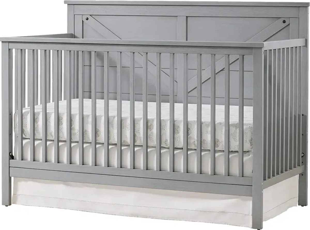 Sulon Gray Convertible Crib