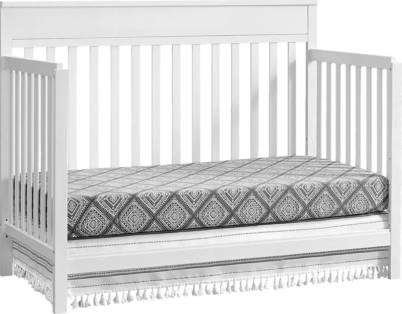 Seymore White Convertible Crib