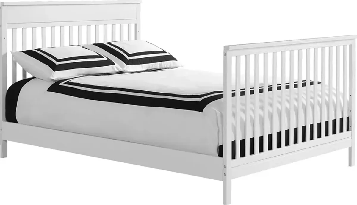 Seymore White Convertible Crib