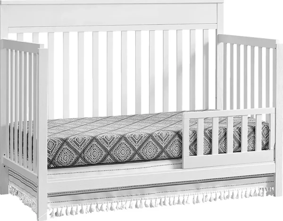 Seymore White Convertible Crib