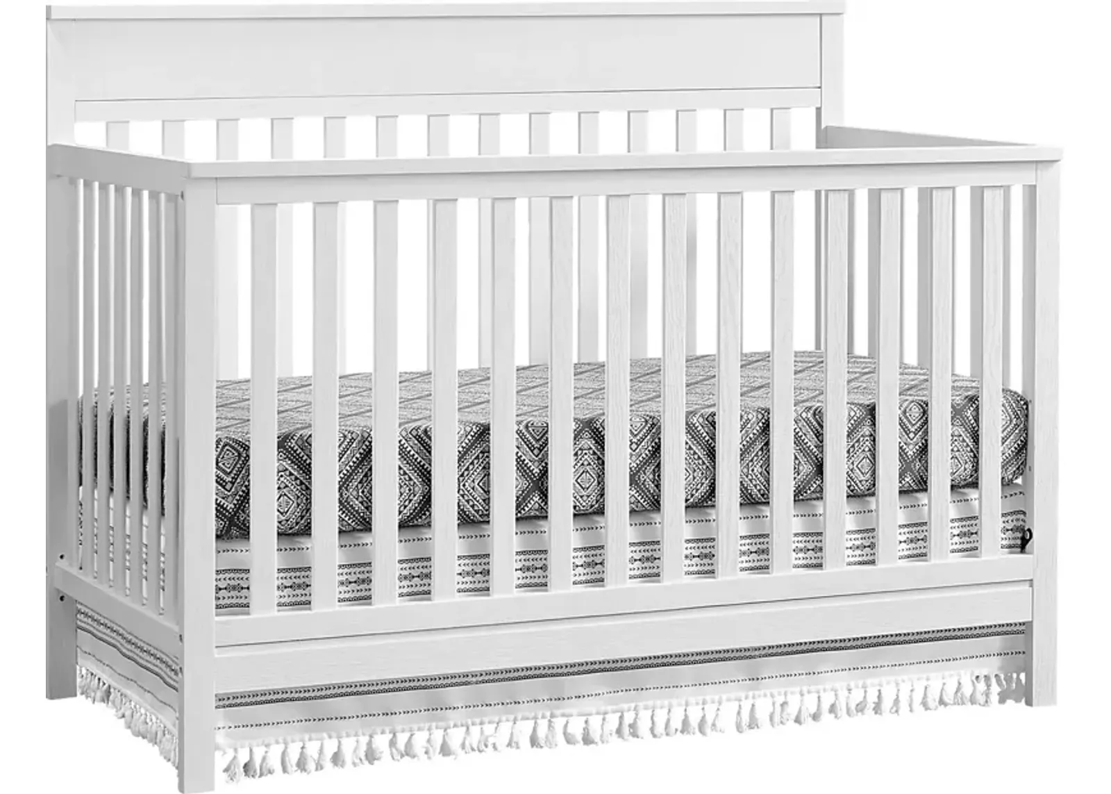 Seymore White Convertible Crib