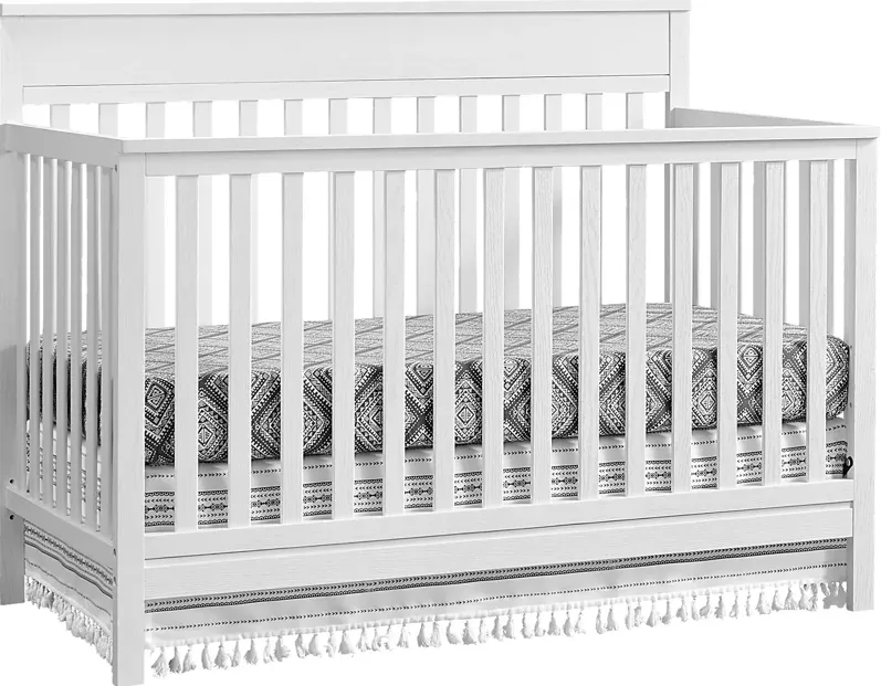 Seymore White Convertible Crib