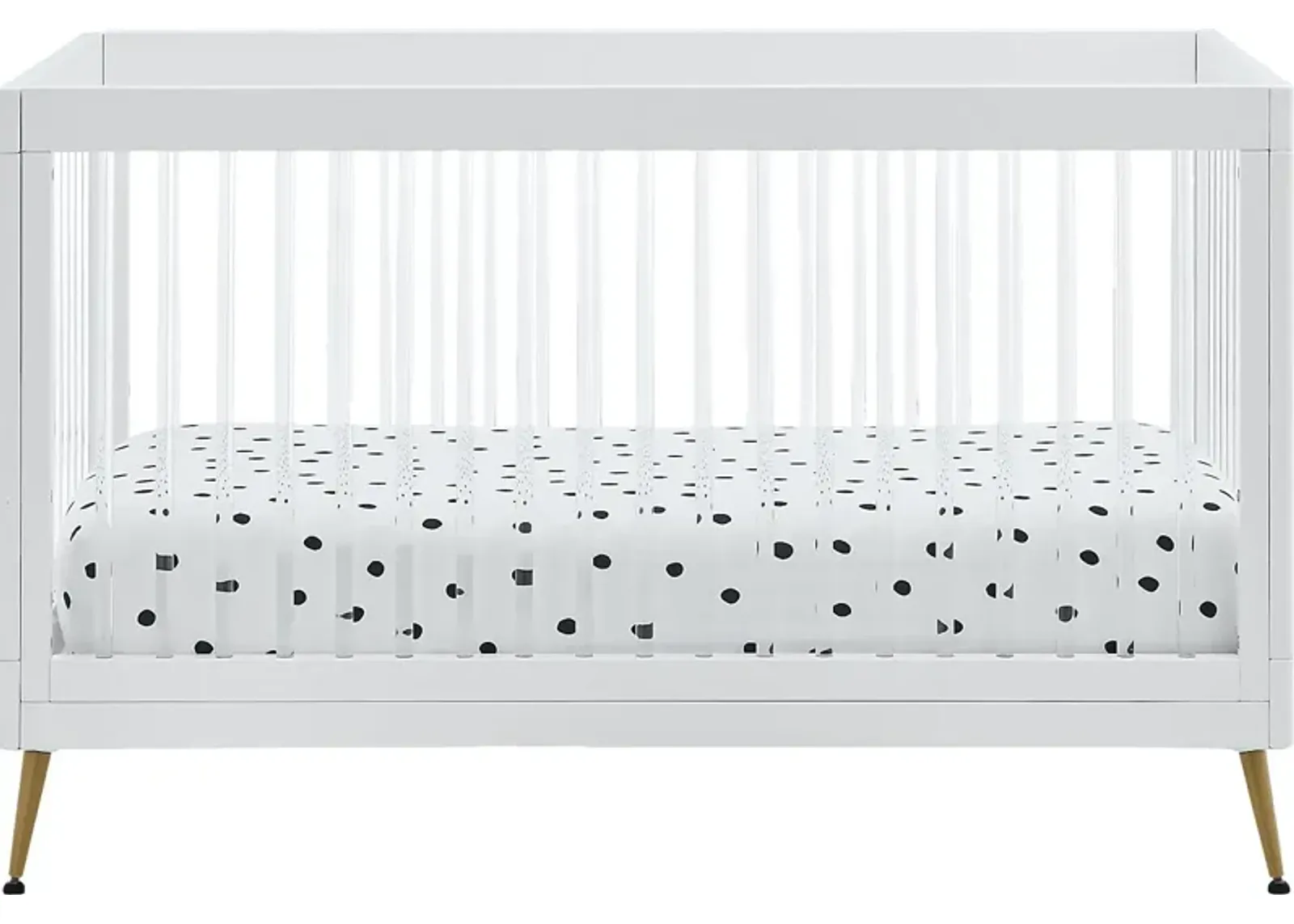 Kids Amarine White Convertible Crib