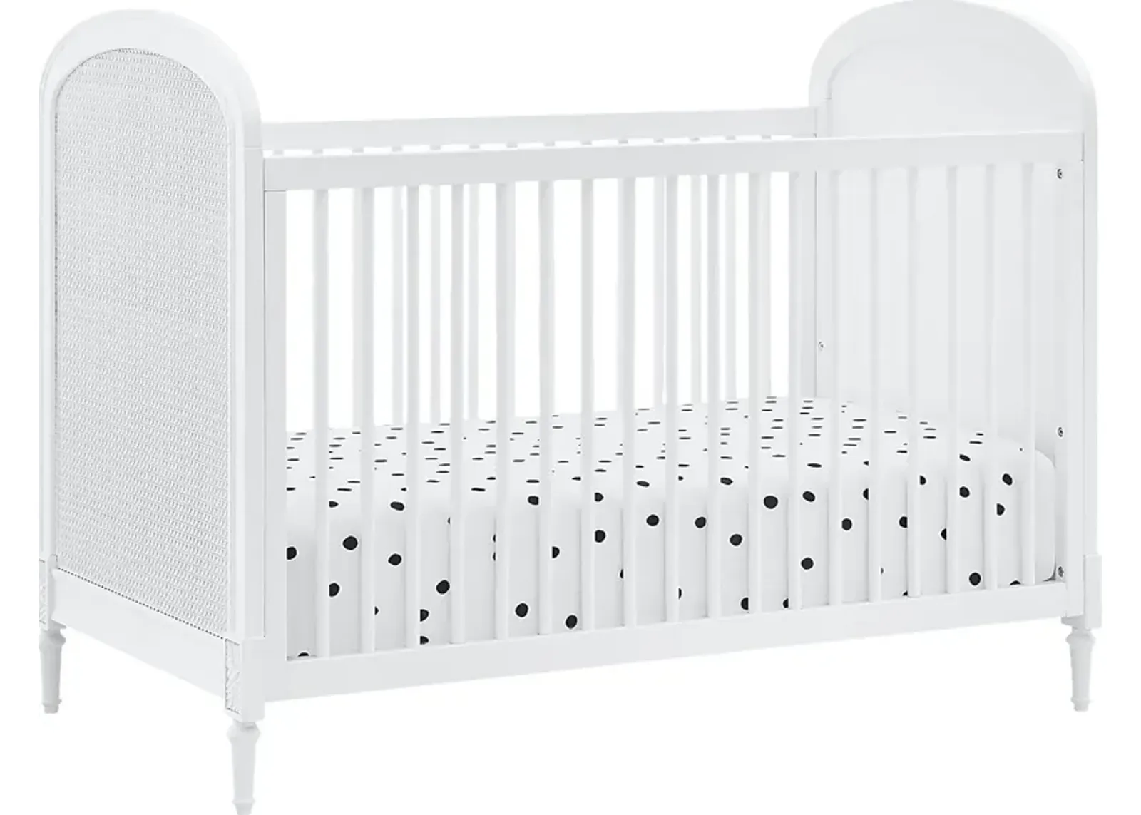 Kids Amaury White Convertible Crib