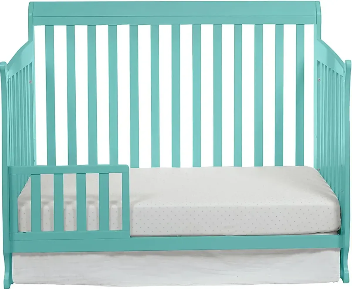 Kids Gelhaven Turquoise Convertible Crib