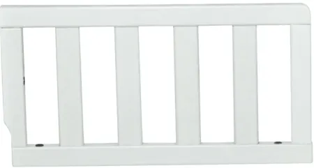 Bowstrom White Convertible Crib and Guard Rail
