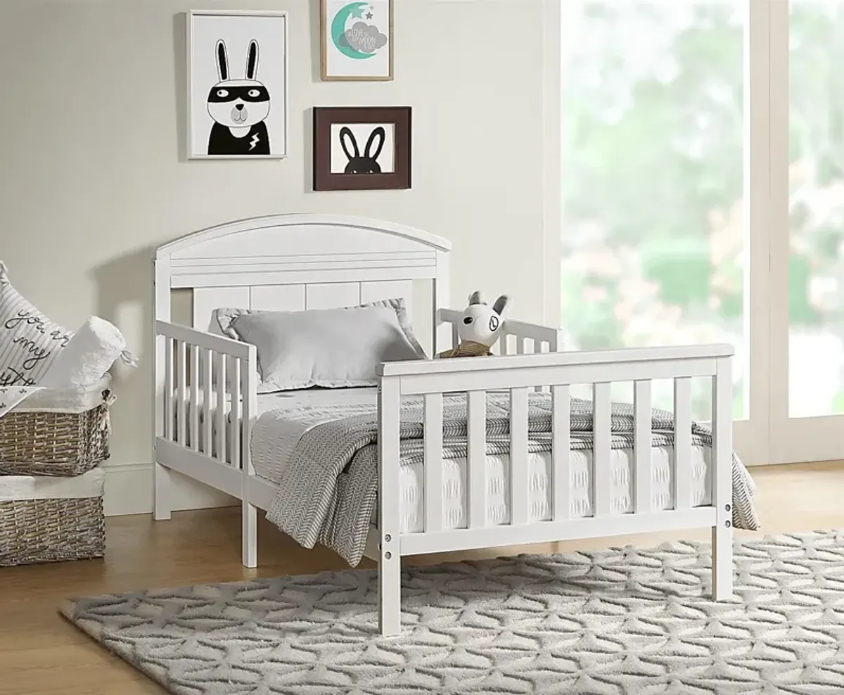 Kids Naera White Toddler Bed