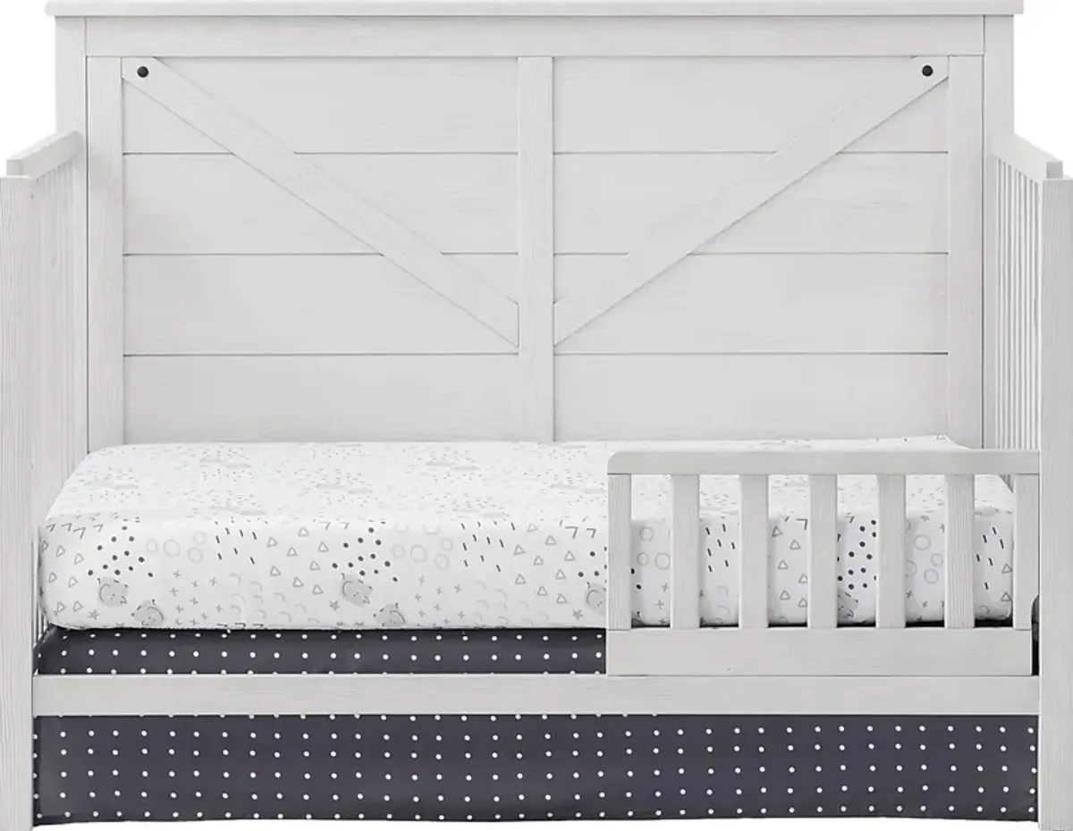 Nursery Sulon White Toddler Rail