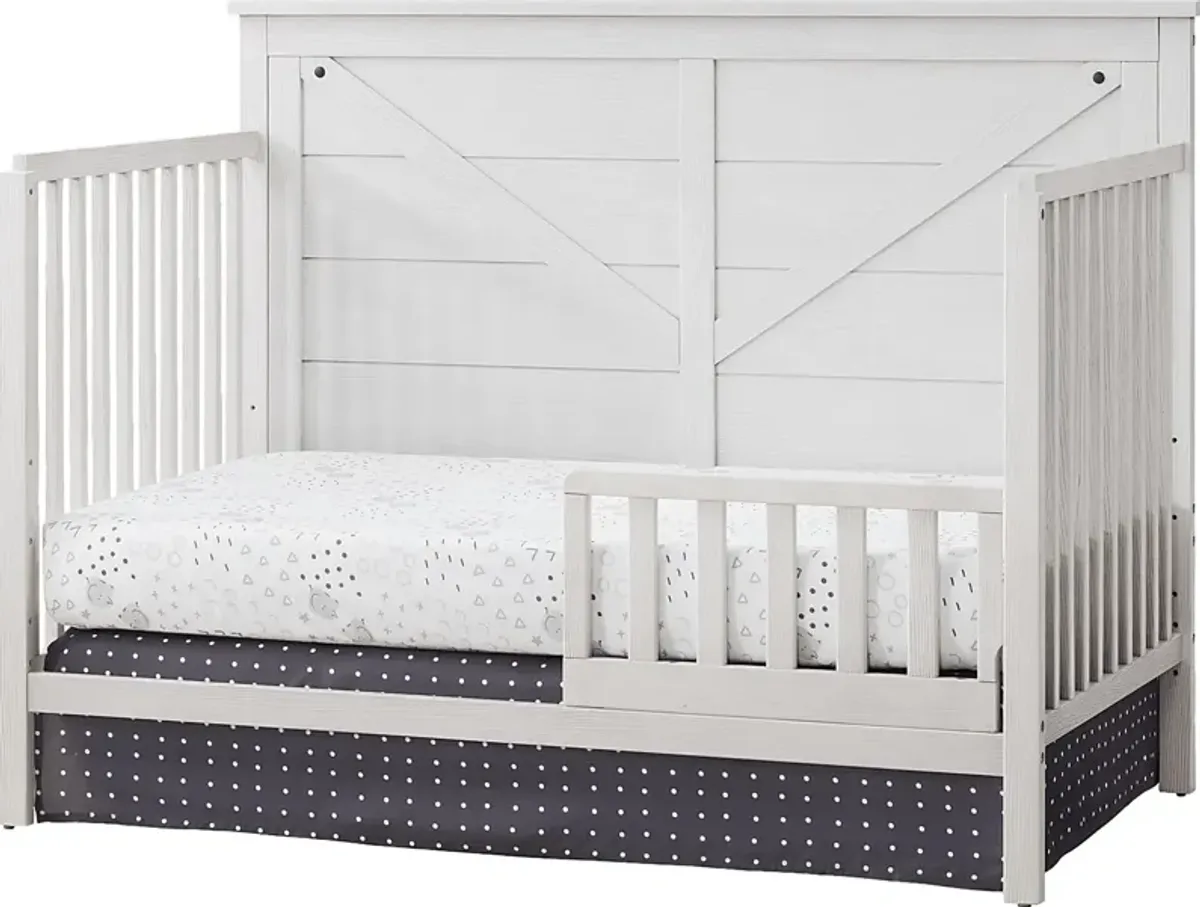 Nursery Sulon White Toddler Rail