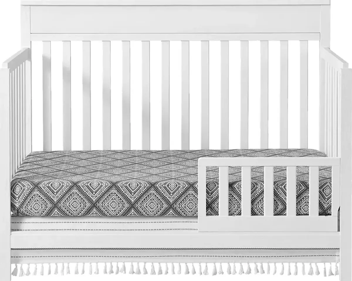 Seymore White Toddler Rail