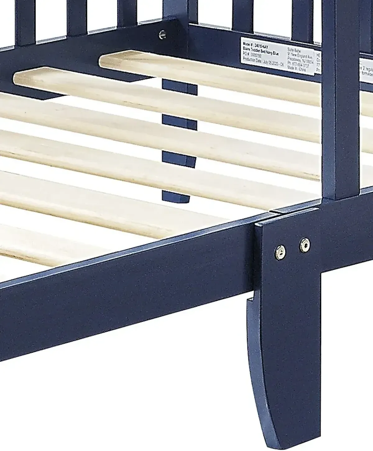 Kids Nealy Navy Toddler Bed