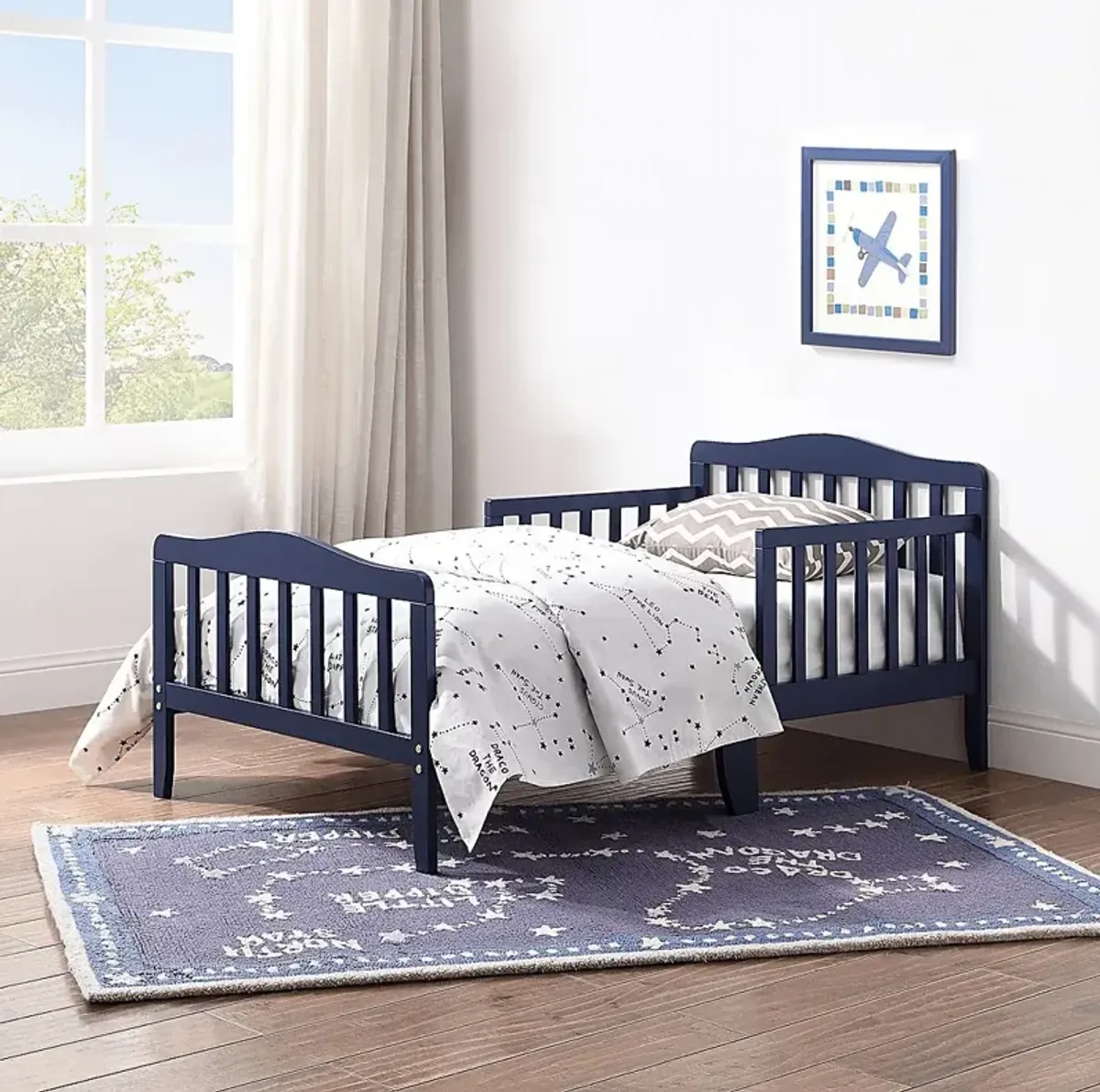 Kids Nealy Navy Toddler Bed