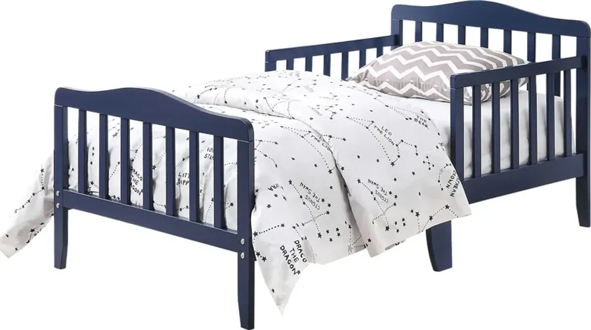 Kids Nealy Navy Toddler Bed