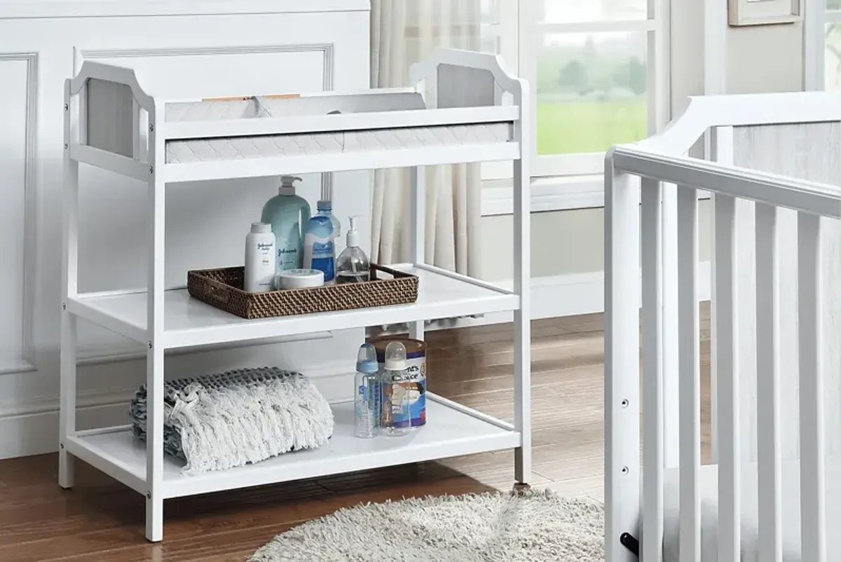 Kids Cheno White Changing Table